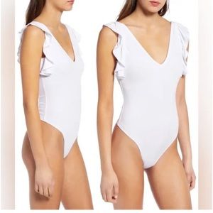 Leith Flutter Sleeve Bodysuit